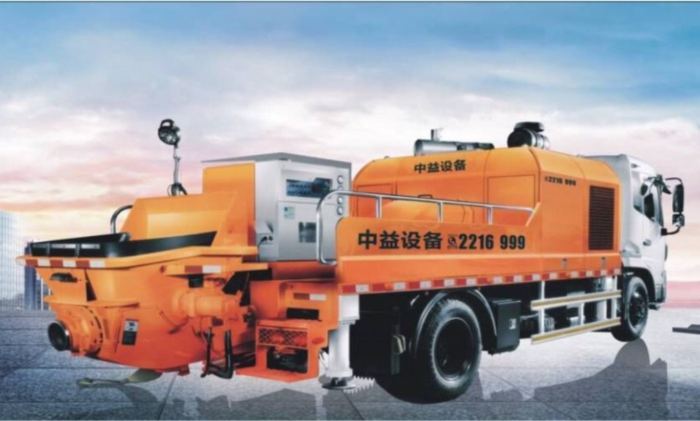 车载式混凝土泵车