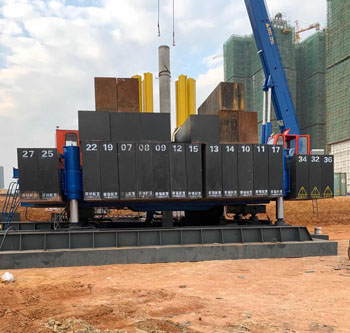 液压静力压桩机